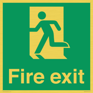 Final fire exit